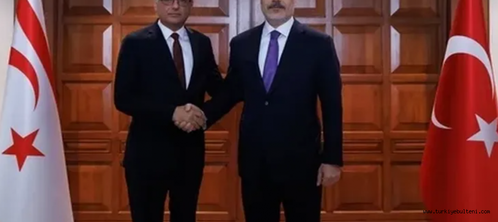 Türkiye'de Fidan ve Erhürman arasında diplomatik görüşme!