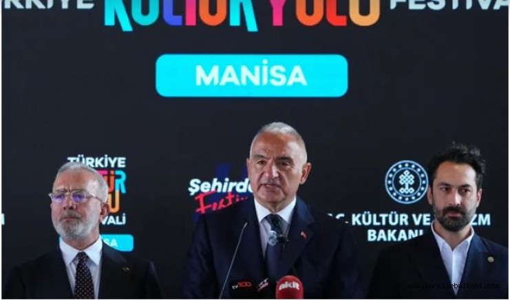 Türkiye Kültür Yolu Festivali Manisa'da Başladı..