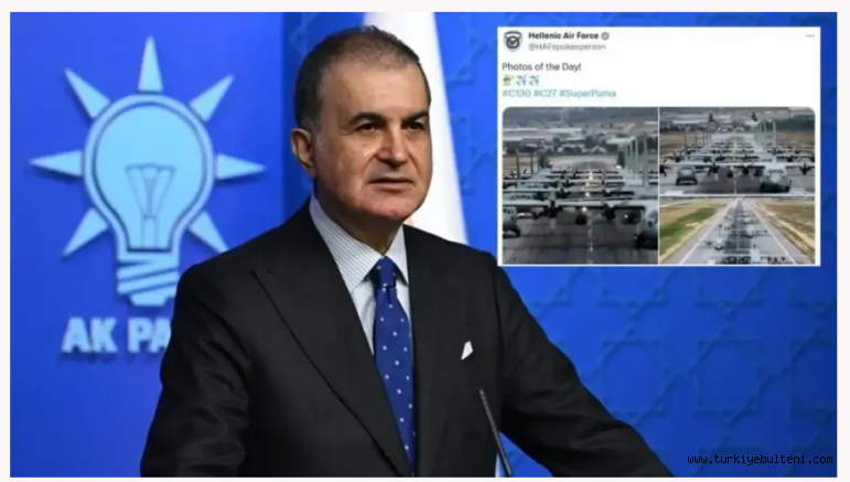 Yunanistan Hava Kuvvetleri'nin skandal paylaşımına AK Parti'den sert tepki!